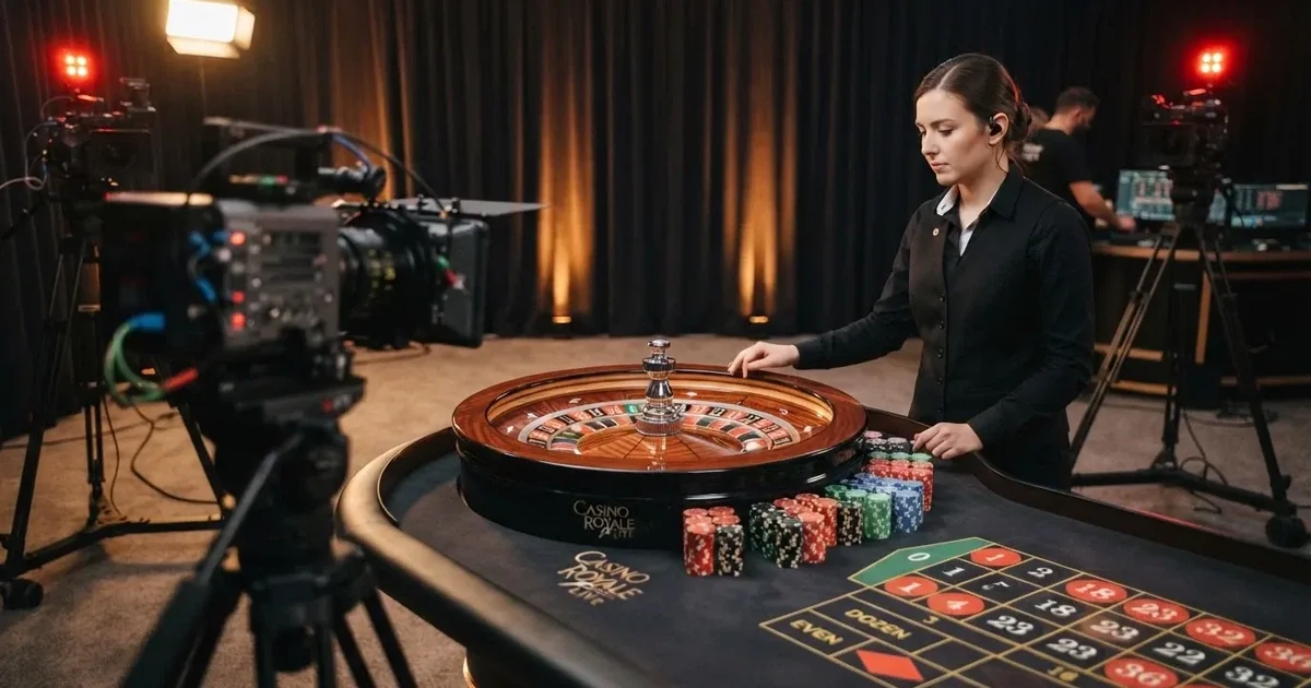 Casinos con crupier en vivo en España 2026 — ranking y guía DGOJ